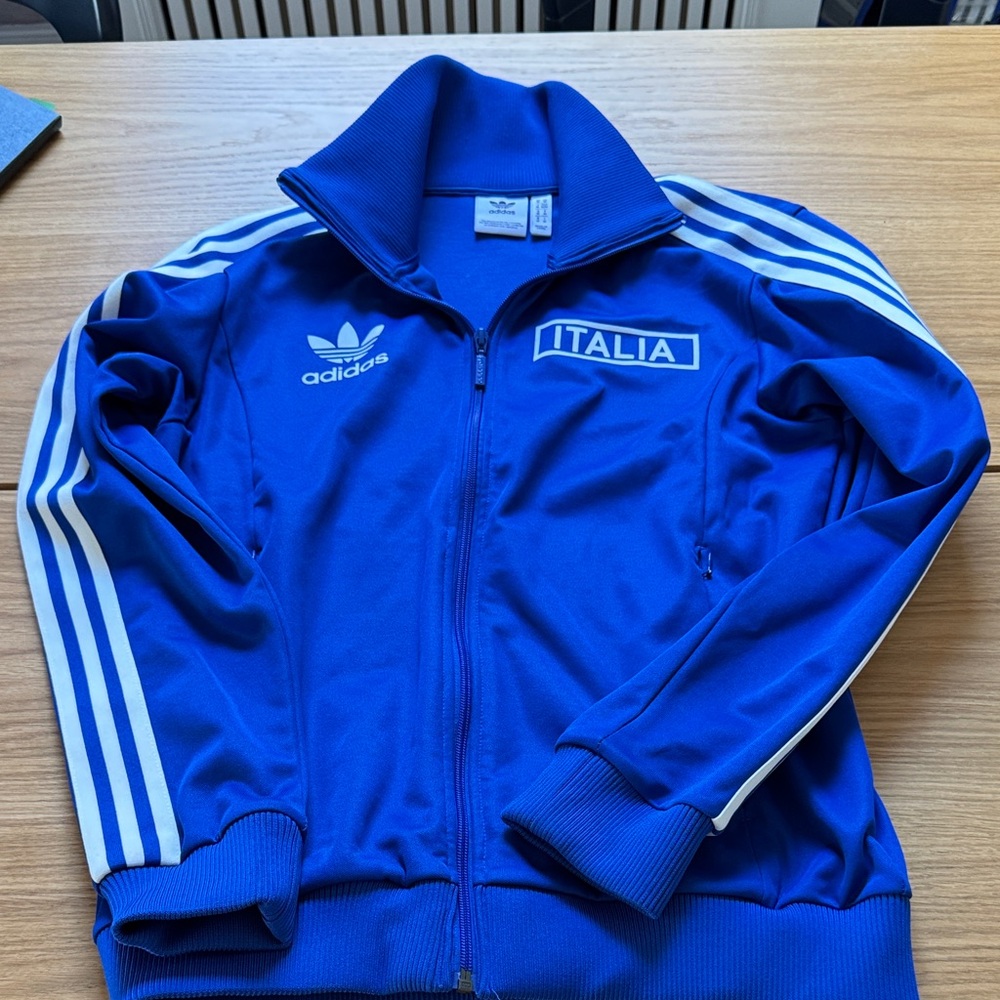 Adidas Royal Blue Italia Track Jacket